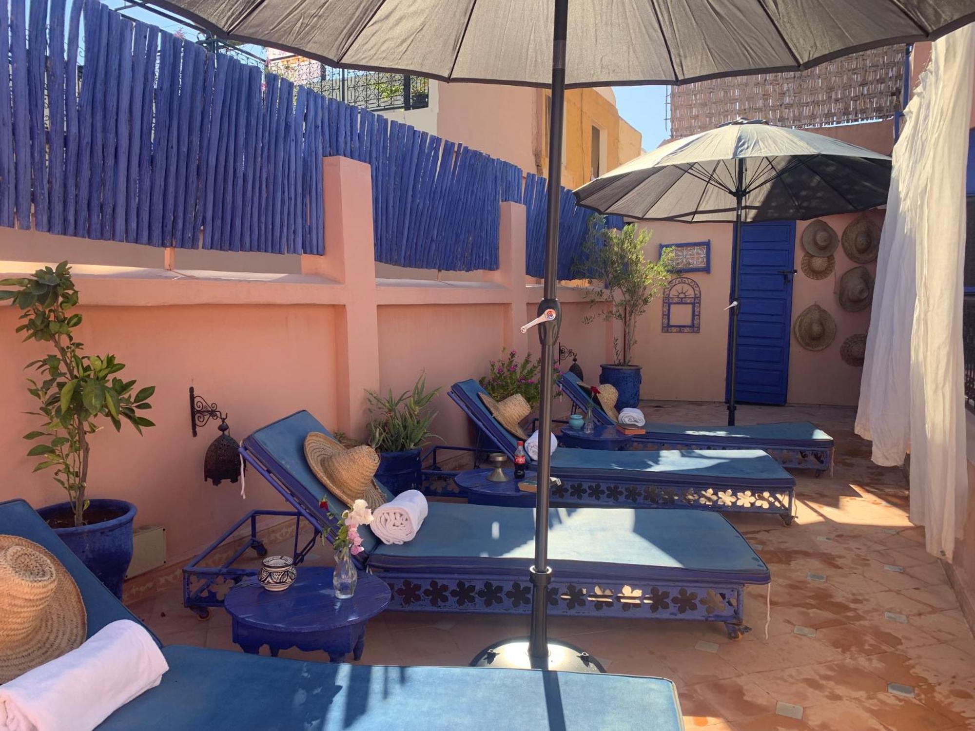 Riad Blue Berber Marrakesch Exterior foto